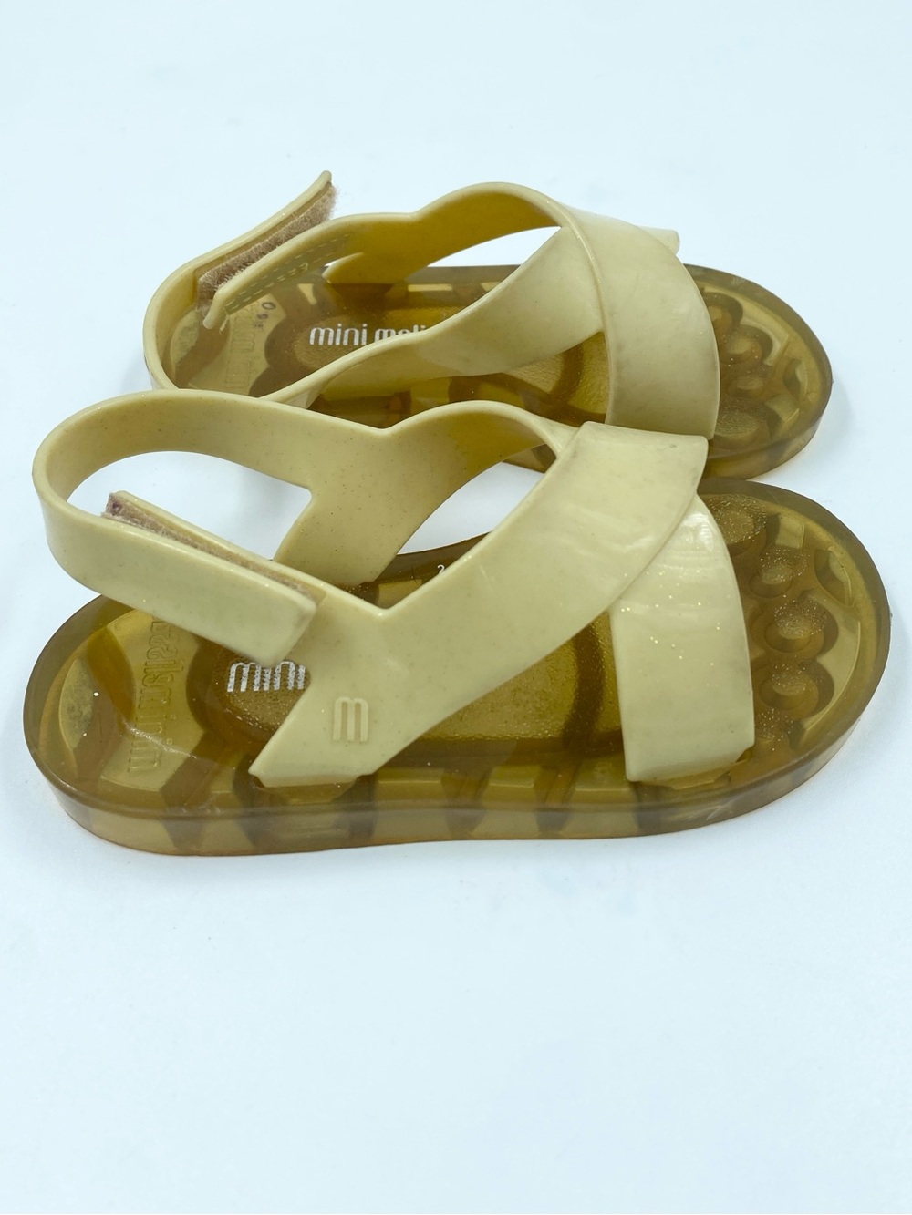 Mini Melissa Strappy Jelly Criss Cross Sandals 8